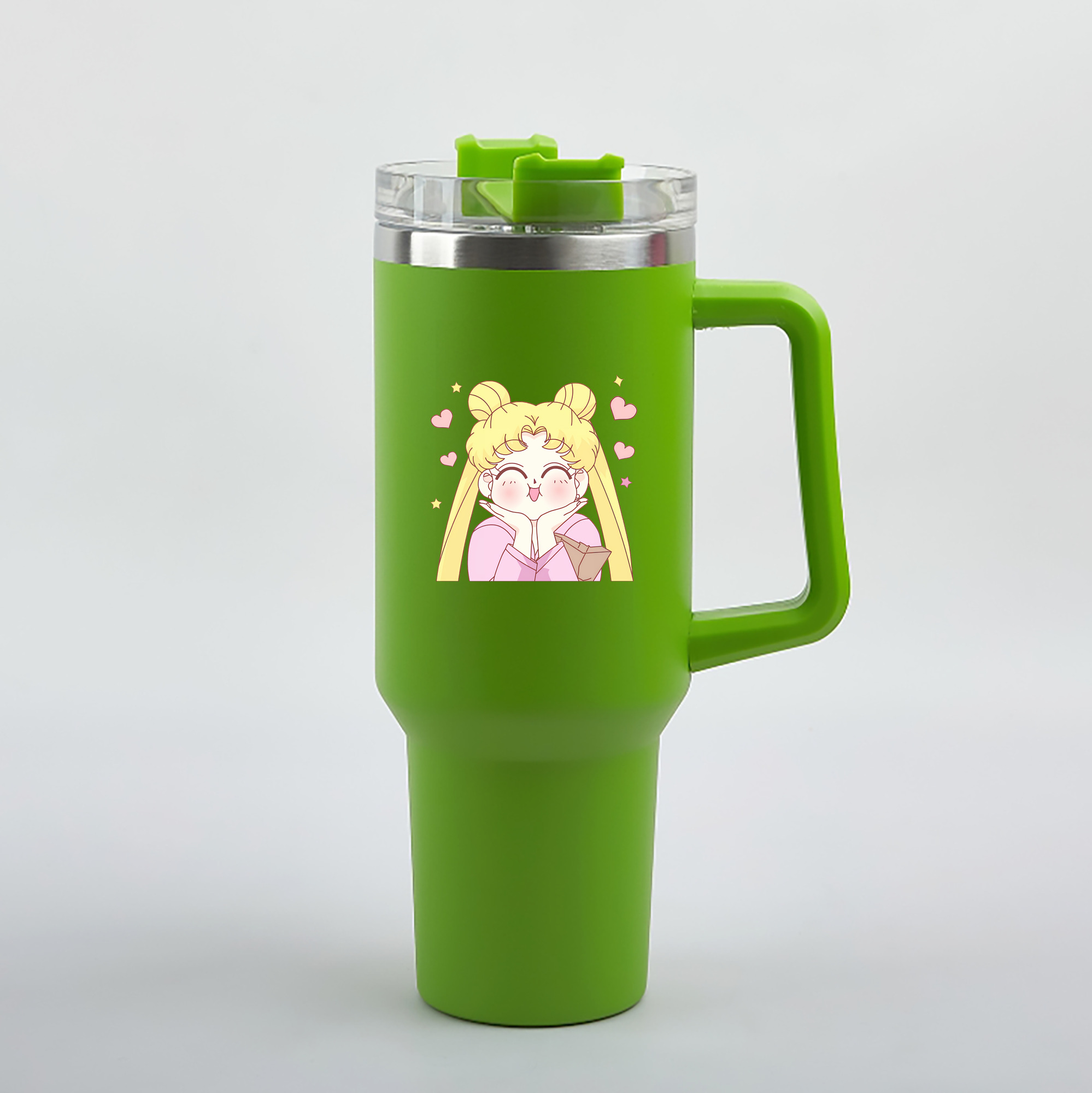 （画像用） 美少女戦士セーラームーン 愛野 美奈子 あいの みなこ Sailor Moon Aino Minako 1200mL車用タンブラー（カラープリント）